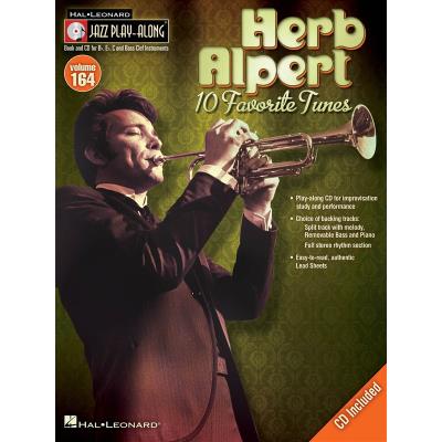 Hal Leonard Jazz Play-Along Vol.167 Alpert Herb + Cd - Publicité Hal Leonard Jazz Play-Along Vol.167 Alpert Herb + Cd - Publicité