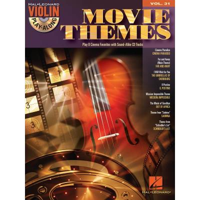 Hal Leonard Violin Playalong Vol.031 Movie Themes + Cd - Publicité Hal Leonard Violin Playalong Vol.031 Movie Themes + Cd - Publicité