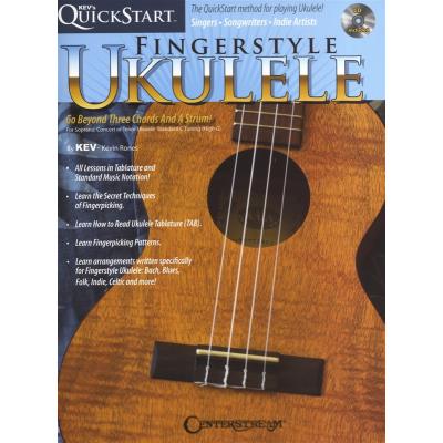Méthodes et pédagogie HAL LEONARD RONES KEVIN KEV'S QUICKSTART FOR FINGERSTYLE UKULELE UKE TAB + CD - UKULELE Ukulélé - Publicité Méthodes et pédagogie HAL LEONARD RONES KEVIN KEV'S QUICKSTART FOR FINGERSTYLE UKULELE UKE TAB + CD - UKULELE Ukulélé - Publicité