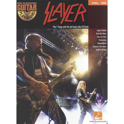 Hal Leonard Guitar Play-Along Vol.156 Slayer + Cd - Publicité Hal Leonard Guitar Play-Along Vol.156 Slayer + Cd - Publicité