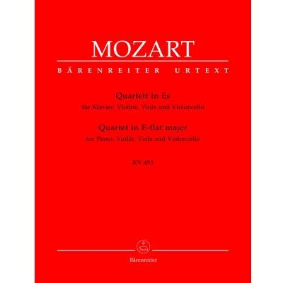 Partitions classique BARENREITER MOZART W.A. - QUARTUOR EN MIB MAJEUR KV 493 - PIANO, VIOLON, ALTO, VIOLONCELLE Musique de chambre - Publicité Partitions classique BARENREITER MOZART W.A. - QUARTUOR EN MIB MAJEUR KV 493 - PIANO, VIOLON, ALTO, VIOLONCELLE Musique de chambre - Publicité