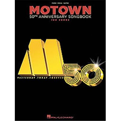 Hal Leonard Corp Motown 50th Anniversary Songbook - Publicité Hal Leonard Corp Motown 50th Anniversary Songbook - Publicité