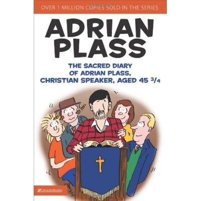 Zondervan Sacred Diary of Adrian Plass, Christian Speaker, Aged 45 3/4 - Publicité Zondervan Sacred Diary of Adrian Plass, Christian Speaker, Aged 45 3/4 - Publicité