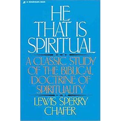 Zondervan He That Is Spiritual - Publicité Zondervan He That Is Spiritual - Publicité