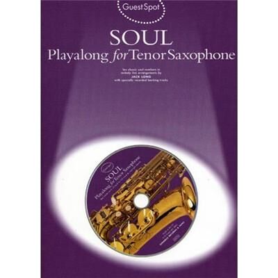music sales Guest Spot Soul Pour Saxophone Tenor + Cd - Publicité music sales Guest Spot Soul Pour Saxophone Tenor + Cd - Publicité
