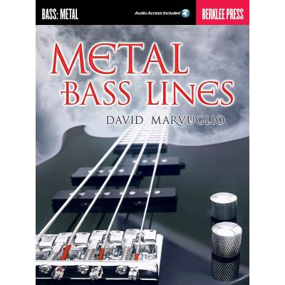 Hal Leonard Metal Bass Lines Berklee Press + Audio Access - Publicité Hal Leonard Metal Bass Lines Berklee Press + Audio Access - Publicité