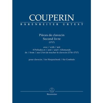Barenreiter Pièces de clavecin second livre (1717) --- Clavecin (ou Piano) - Publicité Barenreiter Pièces de clavecin second livre (1717) --- Clavecin (ou Piano) - Publicité