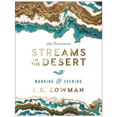 Zondervan Streams In The Desert Morning & Evening - Publicité Zondervan Streams In The Desert Morning & Evening - Publicité