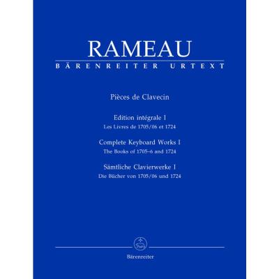 Partitions classique BARENREITER RAMEAU J.P. - PIECES DE CLAVECIN EDITION INTEGRALE VOL.1 Piano - Publicité Partitions classique BARENREITER RAMEAU J.P. - PIECES DE CLAVECIN EDITION INTEGRALE VOL.1 Piano - Publicité