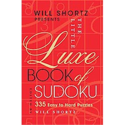 Griffin Will Shortz Presents the Little Luxe Book of Sudoku - Publicité Griffin Will Shortz Presents the Little Luxe Book of Sudoku - Publicité