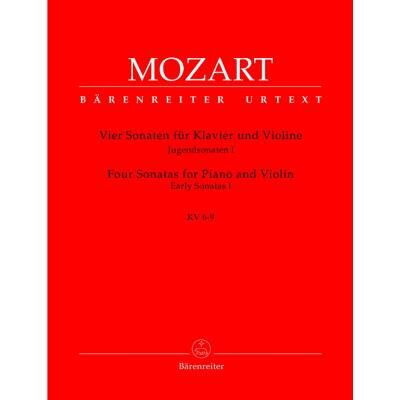 Partitions classique BARENREITER MOZART W.A. - VIER SONATEN, JUGENDSONATEN I KV 6-9 - VIOLON, PIANO Violon - Publicité Partitions classique BARENREITER MOZART W.A. - VIER SONATEN, JUGENDSONATEN I KV 6-9 - VIOLON, PIANO Violon - Publicité