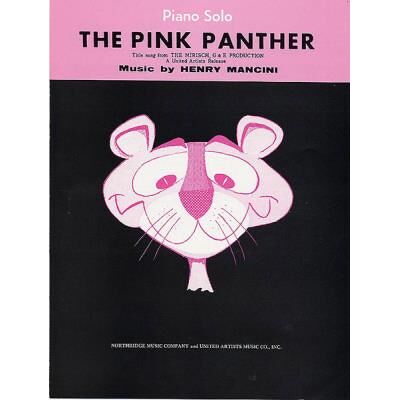 Partitions variété, pop, rock... ALFRED PUBLISHING MANCINI HENRY - PINK PANTHER - PIANO SOLO Piano - Publicité Partitions variété, pop, rock... ALFRED PUBLISHING MANCINI HENRY - PINK PANTHER - PIANO SOLO Piano - Publicité