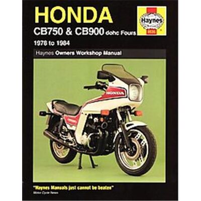 Haynes Pubns Honda Cb750&Cb900 Dohc Fours 749Cc-901Cc. 1978 to 1984 Owners Workshop Manual, Haynes - Publicité Haynes Pubns Honda Cb750&Cb900 Dohc Fours 749Cc-901Cc. 1978 to 1984 Owners Workshop Manual, Haynes - Publicité