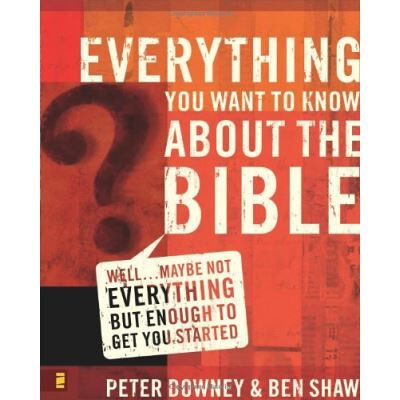 Zondervan Everything You Want to Know About the Bible - Publicité Zondervan Everything You Want to Know About the Bible - Publicité