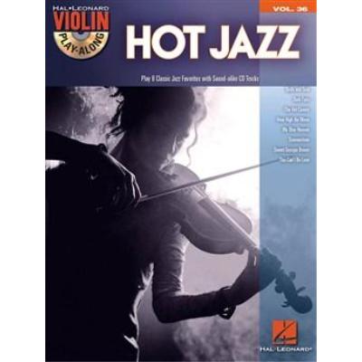 Hal Leonard Violin Playalong Vol.035 Hot Jazz + Cd - Publicité Hal Leonard Violin Playalong Vol.035 Hot Jazz + Cd - Publicité