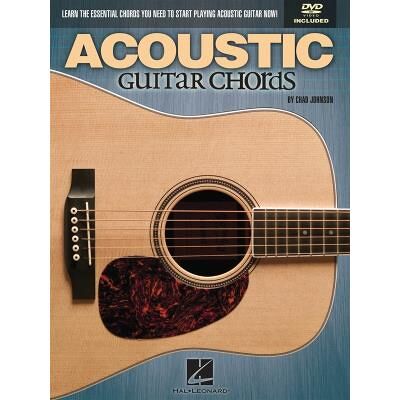 Hal Leonard Acoustic Guitar Chords By Chad Johnson + Dvd - Publicité Hal Leonard Acoustic Guitar Chords By Chad Johnson + Dvd - Publicité