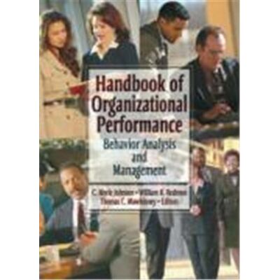 Routledge Handbook of Organizational Performance - Publicité Routledge Handbook of Organizational Performance - Publicité