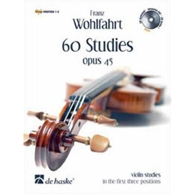 De Haske Wohlfahrt 60 Studies Opus 45 Position 1-3 Pour Violon + Cd - Publicité De Haske Wohlfahrt 60 Studies Opus 45 Position 1-3 Pour Violon + Cd - Publicité