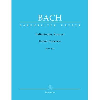 Partitions classique BARENREITER BACH J.S. - ITALIAN CONCERTO IN F MAJOR BWV 971 - CLAVECIN Clavecin - Publicité Partitions classique BARENREITER BACH J.S. - ITALIAN CONCERTO IN F MAJOR BWV 971 - CLAVECIN Clavecin - Publicité
