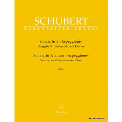Partitions Classique Barenreiter Schubert F. - Sonate A-Moll D 821 Arpeggione - Violoncelle Et Piano Violoncelle - Publicité Partitions Classique Barenreiter Schubert F. - Sonate A-Moll D 821 Arpeggione - Violoncelle Et Piano Violoncelle - Publicité