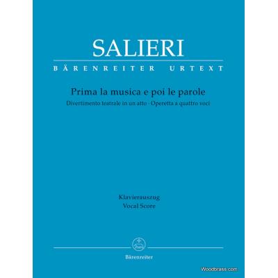 Partitions classique BARENREITER SALIERI A. - PRIMA LA MUSICA E POI LA PAROLE Choeur et ensemble vocal - Publicité Partitions classique BARENREITER SALIERI A. - PRIMA LA MUSICA E POI LA PAROLE Choeur et ensemble vocal - Publicité