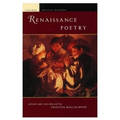 Addison-Wesley Renaissance Poetry, Longman Critical Readers Series - Publicité Addison-Wesley Renaissance Poetry, Longman Critical Readers Series - Publicité