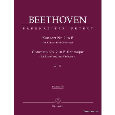 Partitions classique BARENREITER BEETHOVEN L.V. - KONZERT Nr.2 IN B OP.19 - PIANO REDUCTION Piano - Publicité Partitions classique BARENREITER BEETHOVEN L.V. - KONZERT Nr.2 IN B OP.19 - PIANO REDUCTION Piano - Publicité