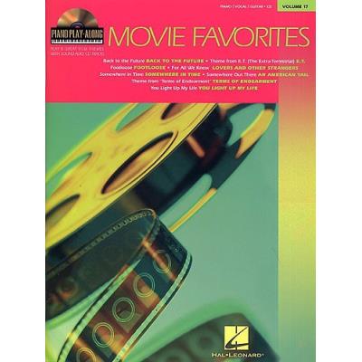HAL LEONARD Piano Play-Along Vol.017 Movie Favourites + Cd - Publicité HAL LEONARD Piano Play-Along Vol.017 Movie Favourites + Cd - Publicité