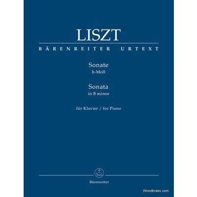 Partitions classique BARENREITER LISZT F. - SONATE IN H-MOLL - PIANO Piano - Publicité Partitions classique BARENREITER LISZT F. - SONATE IN H-MOLL - PIANO Piano - Publicité