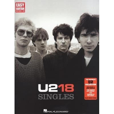 Hal Leonard U2 18 Singles Easy Guitar Tab. Publicité Hal Leonard U2 18 Singles Easy Guitar Tab. Publicité