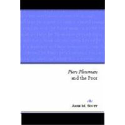 Four Courts Pr Ltd Piers Plowman and the Poor - Publicité Four Courts Pr Ltd Piers Plowman and the Poor - Publicité