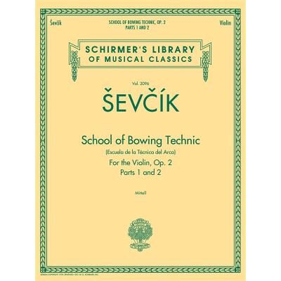 Méthodes et pédagogie HAL LEONARD SEVCIK OTAKAR SCHOOL OF BOWING TECHNIQUES OP2 PARTS 1 AND 2 VIOLIN- VIOLIN Violon - Publicité Méthodes et pédagogie HAL LEONARD SEVCIK OTAKAR SCHOOL OF BOWING TECHNIQUES OP2 PARTS 1 AND 2 VIOLIN- VIOLIN Violon - Publicité