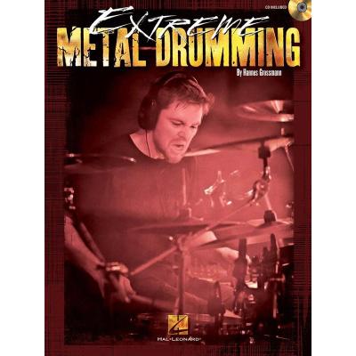 Hal Leonard Extreme Metal Drumming + Cd - Publicité Hal Leonard Extreme Metal Drumming + Cd - Publicité