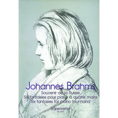 Partitions classique BARENREITER BRAHMS JOHANNES - SOUVENIR DE RUSSIE - SIX FANTAISIES, PIANO 4 MAINS Piano - Publicité Partitions classique BARENREITER BRAHMS JOHANNES - SOUVENIR DE RUSSIE - SIX FANTAISIES, PIANO 4 MAINS Piano - Publicité