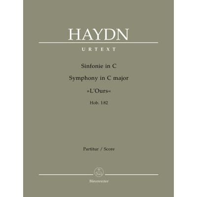 Partitions classique BARENREITER HAYDN J. - SINFONIE IN C L'OURS HOB.I:82 - CONDUCTEUR Grand format - Publicité Partitions classique BARENREITER HAYDN J. - SINFONIE IN C L'OURS HOB.I:82 - CONDUCTEUR Grand format - Publicité
