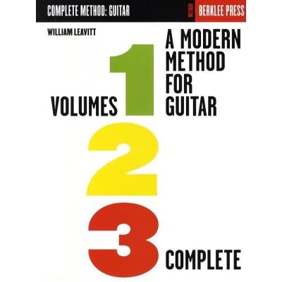 Berklee Pr Pubns Modern Method for Guitar - Publicité Berklee Pr Pubns Modern Method for Guitar - Publicité