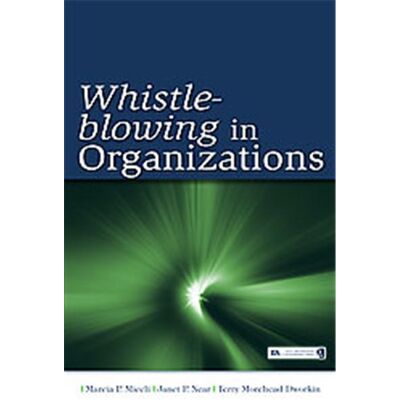 Routledge Whistle-Blowing in Organizations, Lea's Organization and Management Series - Publicité Routledge Whistle-Blowing in Organizations, Lea's Organization and Management Series - Publicité