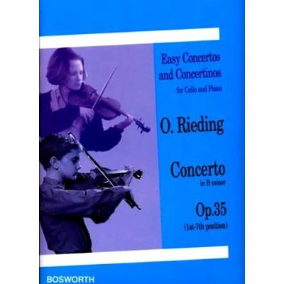 Partitions classique BOSWORTH RIEDING O. - CONCERTO IN B MINOR OPUS 35 - VIOLONCELLE ET PIANO Violoncelle - Publicité Partitions classique BOSWORTH RIEDING O. - CONCERTO IN B MINOR OPUS 35 - VIOLONCELLE ET PIANO Violoncelle - Publicité