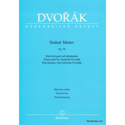 Partitions classique BARENREITER DVORAK A. - STABAT MATER - CHOEUR ET PIANO Choeur et ensemble vocal - Publicité Partitions classique BARENREITER DVORAK A. - STABAT MATER - CHOEUR ET PIANO Choeur et ensemble vocal - Publicité