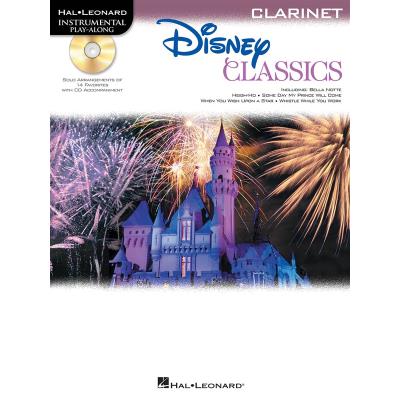 Hal Leonard Disney Classics Clarinet (Clarinette) Playalong + Cd - Publicité Hal Leonard Disney Classics Clarinet (Clarinette) Playalong + Cd - Publicité