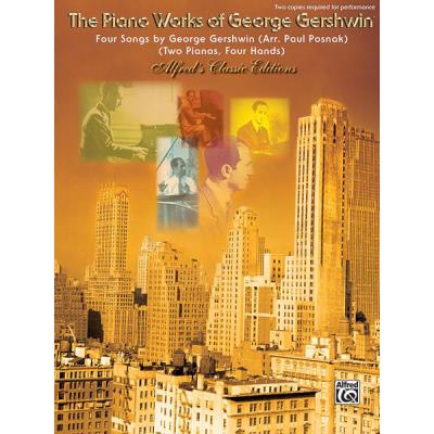 Partitions jazz&blues ALFRED PUBLISHING GERSHWIN GEORGE - FOUR SONGS BY GEORGE GERSHWIN - PIANO DUET Piano - Publicité Partitions jazz&blues ALFRED PUBLISHING GERSHWIN GEORGE - FOUR SONGS BY GEORGE GERSHWIN - PIANO DUET Piano - Publicité