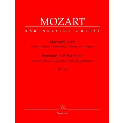 Partitions classique BARENREITER MOZART W.A. - SERENADE IN ES A 8, KV 375 - HAUTBOIS, CLARINETTE, COR, BASSON Ensemble vents - Publicité Partitions classique BARENREITER MOZART W.A. - SERENADE IN ES A 8, KV 375 - HAUTBOIS, CLARINETTE, COR, BASSON Ensemble vents - Publicité