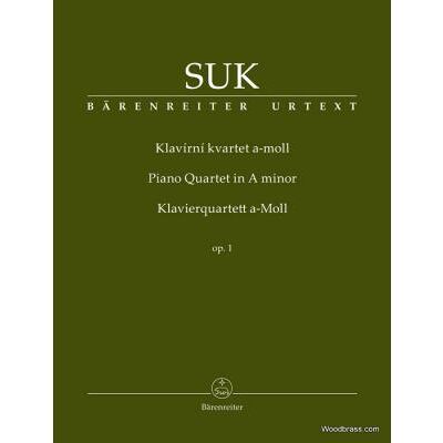 Partitions classique BARENREITER SUK J. - PIANO QUARTET IN A MINOR Musique de chambre - Publicité Partitions classique BARENREITER SUK J. - PIANO QUARTET IN A MINOR Musique de chambre - Publicité