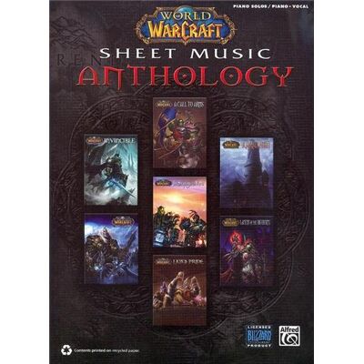 Alfred World Of Warcraft (Wow) Sheet Music Anthology Pianos Solo/Vocal - Publicité Alfred World Of Warcraft (Wow) Sheet Music Anthology Pianos Solo/Vocal - Publicité