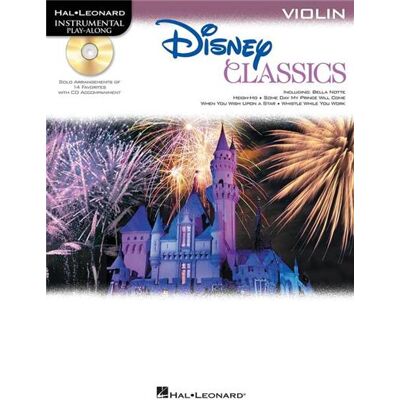Hal Leonard Disney Classics Violin (Violon) Playalong + Cd - Publicité Hal Leonard Disney Classics Violin (Violon) Playalong + Cd - Publicité
