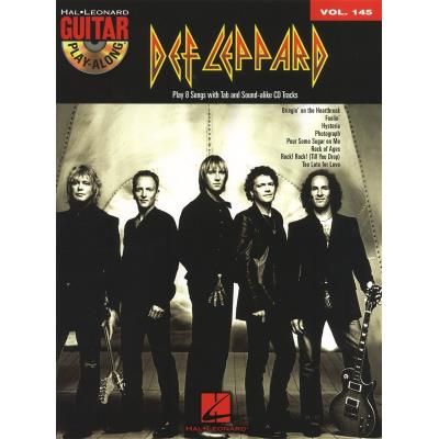 Hal Leonard Guitar Play-Along Vol.145 Def Leppard + Cd - Publicité Hal Leonard Guitar Play-Along Vol.145 Def Leppard + Cd - Publicité