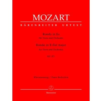 Partitions classique BARENREITER MOZART W.A. - RONDO EN MIB MAJEUR POUR COR ET ORCHESTRE KV 371 - COR, PIANO Cor - Publicité Partitions classique BARENREITER MOZART W.A. - RONDO EN MIB MAJEUR POUR COR ET ORCHESTRE KV 371 - COR, PIANO Cor - Publicité
