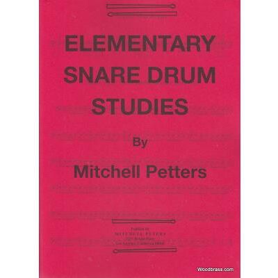 Divers Méthodes et pédagogie MITCHELL PETERS PETERS MITCHELL - ELEMENTARY SNARE DRUM STUDIES Percussion - Publicité Divers Méthodes et pédagogie MITCHELL PETERS PETERS MITCHELL - ELEMENTARY SNARE DRUM STUDIES Percussion - Publicité