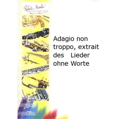 Martin Robert Partitions classique ROBERT MARTIN MENDELSSOHN F. - ADAGIO NON TROPPO, EXTRAIT DES LIEDER OHNE WORTE Violon - Publicité Martin Robert Partitions classique ROBERT MARTIN MENDELSSOHN F. - ADAGIO NON TROPPO, EXTRAIT DES LIEDER OHNE WORTE Violon - Publicité