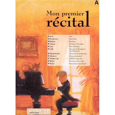 DELRIEU MON PREMIER RECITAL VOL A - Publicité DELRIEU MON PREMIER RECITAL VOL A - Publicité